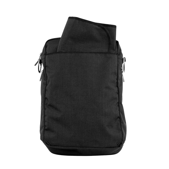 Helix Multi-Functional Crossbody Messenger/Diaper Dad Bag, XY Collection - Carbon