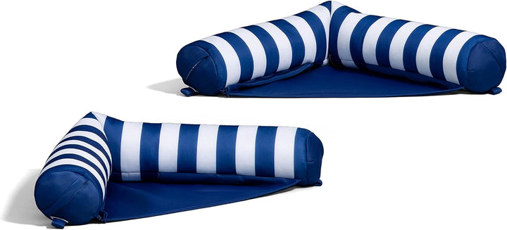 Noodle Sling, No Inflation Needed, Pool Float with Armrests, Quick Draining Fabric, Cup Holder
