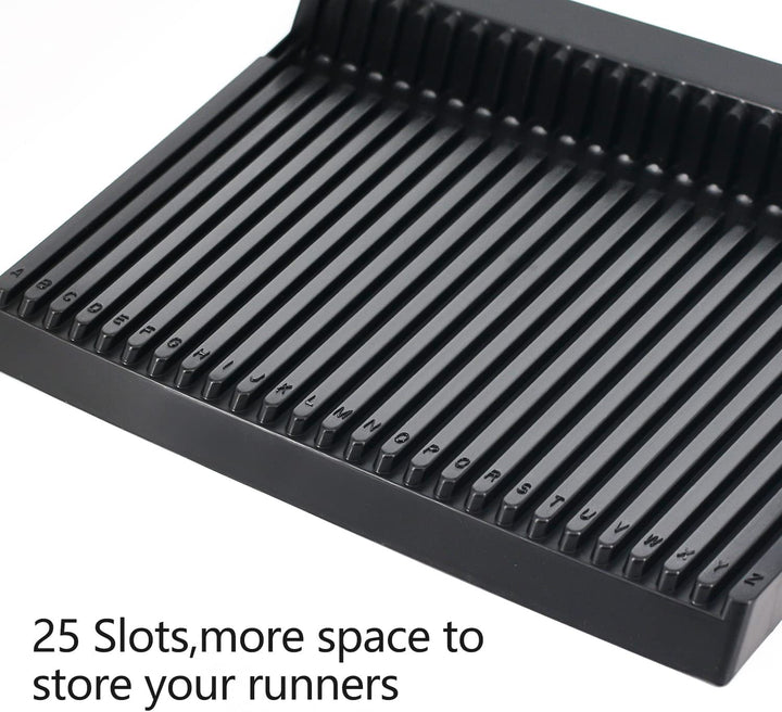 Model Pieces Shelves for Gundam,Holder Stand Organizer Rack for Gundam Model Action Figures DIY Model Making Accessories,Plastic Tool Storage Container for Gundam Hobby Model Making Parts,Black