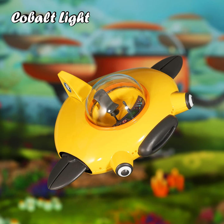 GUP D Toy Compatible with Octonauts Toys, Oct GUP Metal Vehicle Rescue Ship Octopod Castle Barnacles Kwazii Shellington Tweak Dashi Peso Birthday Gifts for Kids
