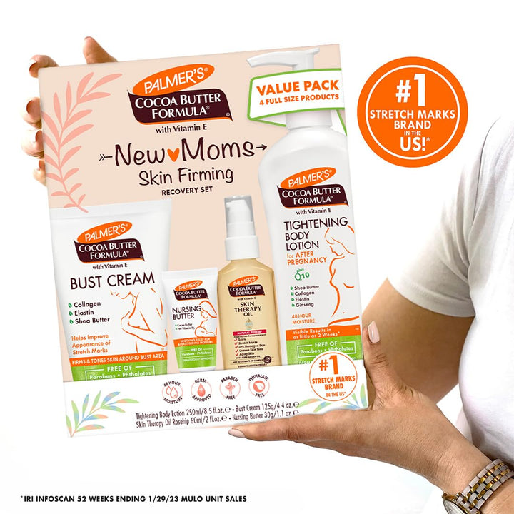 Cocoa Butter Formula New Moms Skin Recovery Set (Set of 4)