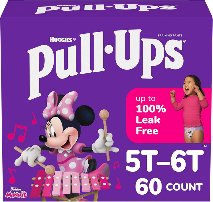 Girls' Potty Training Pants, Size 3T-4T Training Underwear (32-40 Lbs), 112 Count (4 Packs of 28)