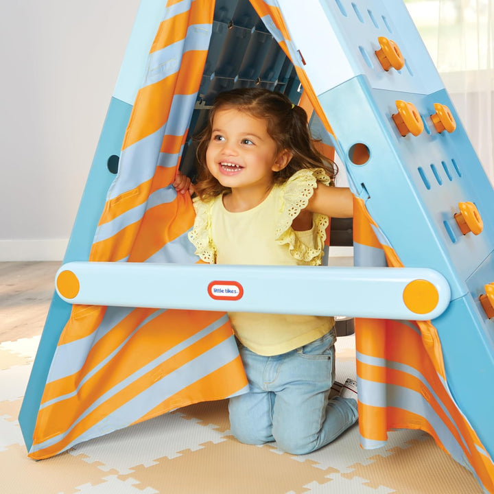 Campin’ & Climb Wall, Active Play Climbing Wall and Tent, for Boys and Girls Ages 3+ Years