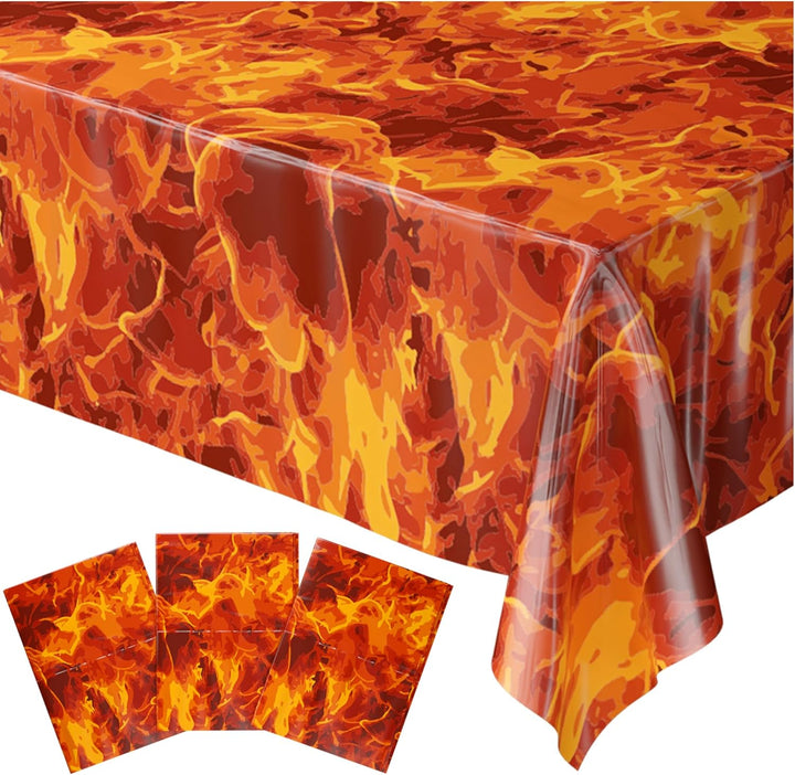 Pixel Miner Table Cover (Pack of 3) - 54"X108" XL - Gamer Party Supplies, Mining Craft Party Decorations