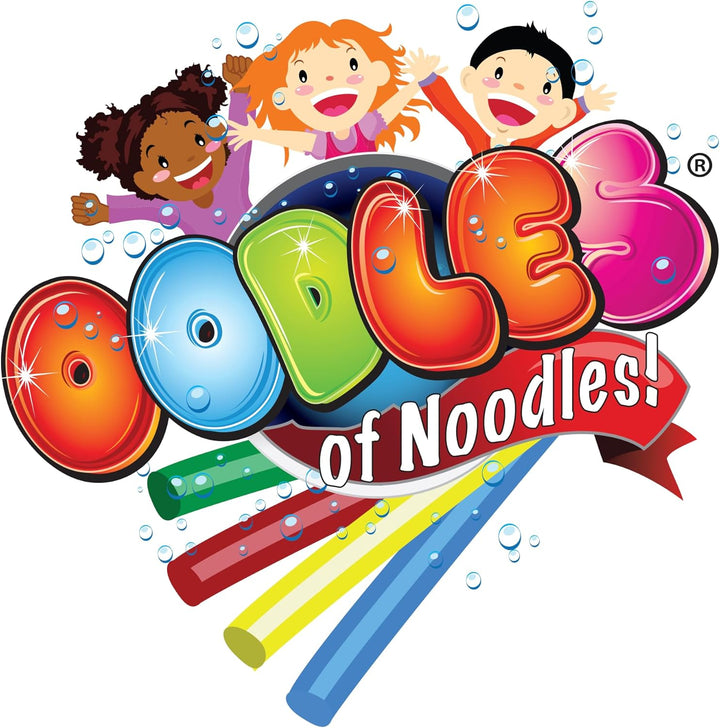 6 Pack Foam Pool Noodles – 48” X 2.5” Hollow Core – Extra Dense, Durable – Made in North America