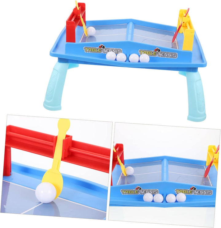 1Set Interactive Educational Table Tennis Game Compact Boy Girl Plaything for Fun Family Activity for Tabletop Play Engaging Two-Player Game