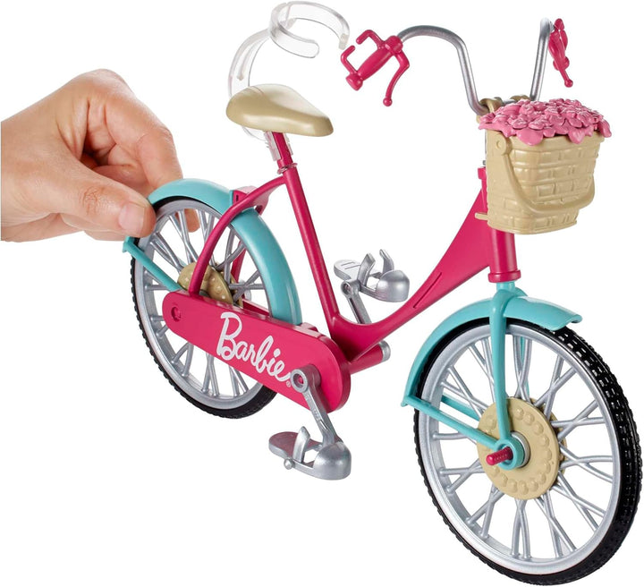 Bicycle with Basket of Flowers