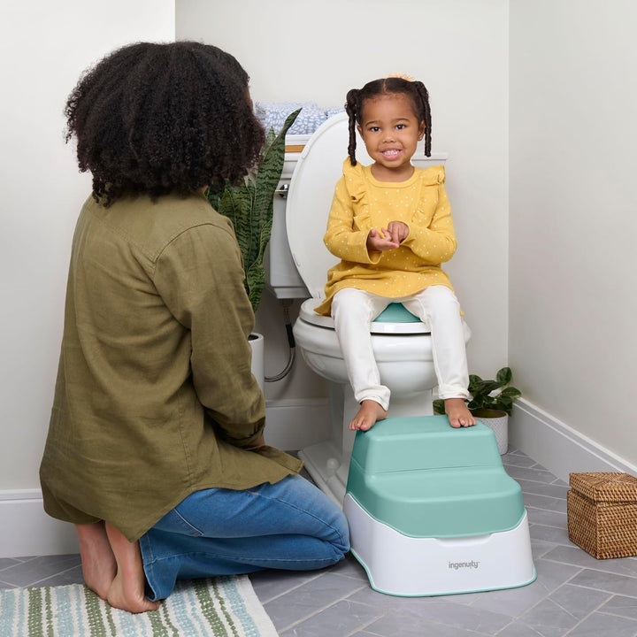 Prepare to Potty 3-In-1 System - Potty Training Toilet, Topper, Step Stool, Easy Setup, for Toddlers Ages 18 Months+