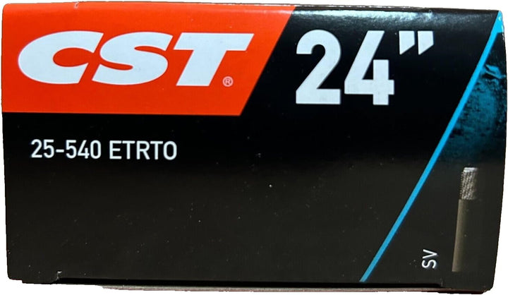 24 X 1 Inner Tube 25-540 Straight Schrader Valve SV Wheelchair 24X1