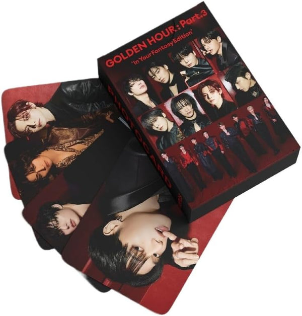 ATEEZ Golden Hour: Part.3 in Your Fantasy Lomo Card & Sticker Set - Photocards for ATINY (Lomo Card)