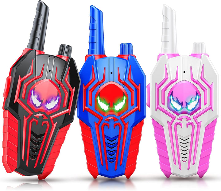 Cool Walkie Talkies for Boys Kids: Gifts Toys for 3 4 5 6 7 8 Year Old Boys Ages 5-7 Kids Walkie Talkies 2 Pack Outdoor Hiking Camping 2 Way Radio Toy Age 3-8 Year Old Boy Girl Birthday Gifts