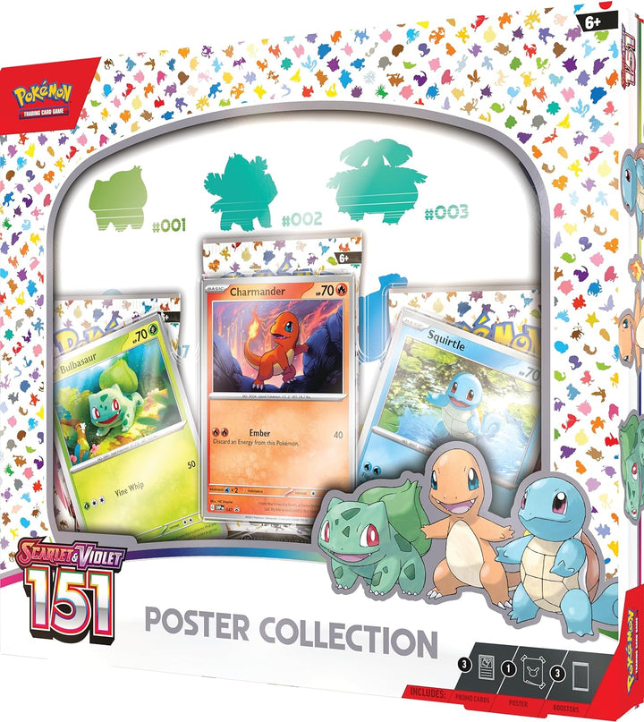 TCG Scarlet & Violet 3.5  151 Poster Collection
