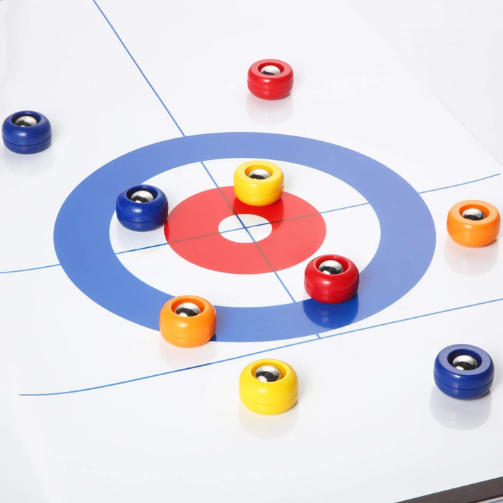 Mini Shuffleboard Replacement Pucks Tabletop Equipment Rollers Set Shuffleboard Curling Accessories