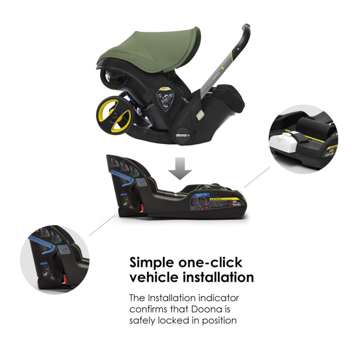 Latch Base - Compatible with  Car Seat & Stroller