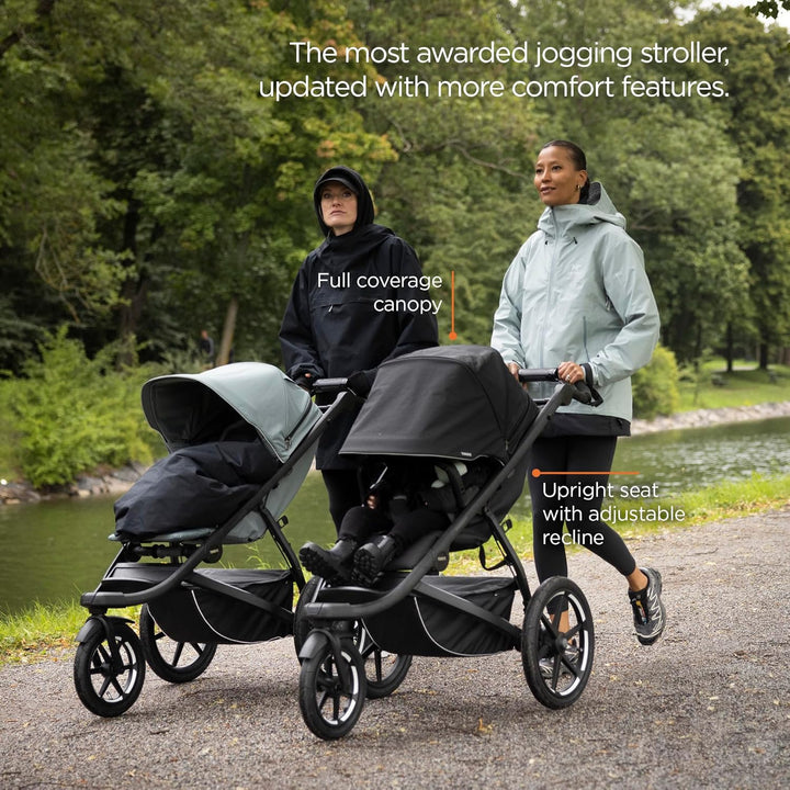 Urban Glide 3 Single Child All-Terrain Stroller, Full-Suspension System, Air-Filled Tires, Upright Seat with Adjustable Recline and Built-In Legrest