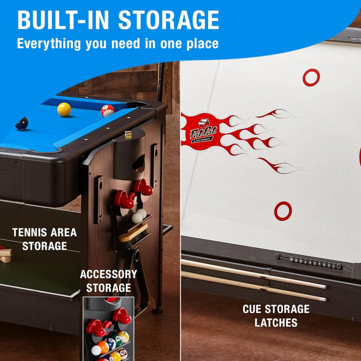 Original 3-In-1, 7-Foot Pockey Game Table