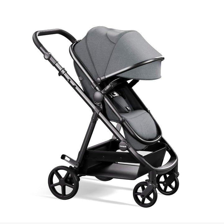 Wiz 2 in 1 Baby Stroller with Bassinet Mode, Convertible Infant Stroller for Newborn and Toddler with Reversible Seat and Large UPF 50+ Canopy
