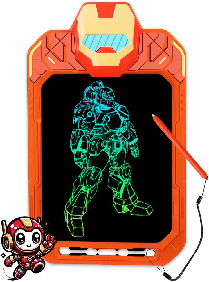 LCD Writing Tablet for Kids 10 Inch Spider Hero for Toddler 2 3 4 5 6 - Paint, Doodle Board, Drawing Pad - Travel Toys, Road Trip Car Activities, Birthday Christmas Gift Boys & Man