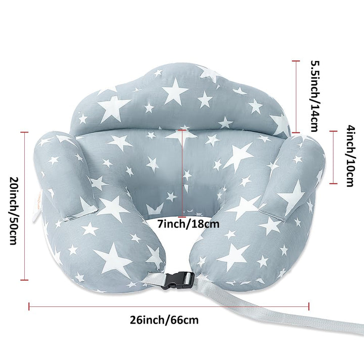 Nursing Pillow for Breastfeeding, Adjustable Nursing Pillow Breast Feeding Pillow Bottle Feeding More Support for Mom and Baby, Breastfeeding Essentials for Newborn,Removable Cover