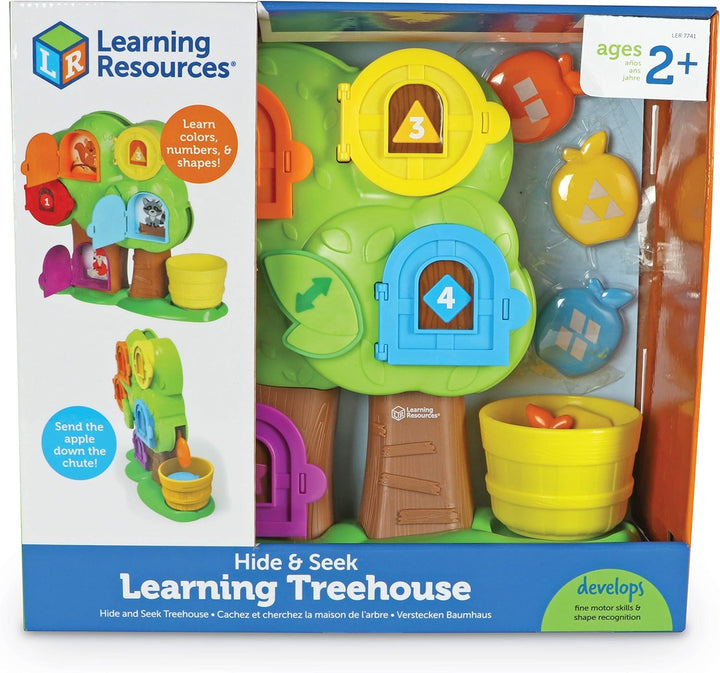 Hide & Seek Learning Treehouse, Letter Games, Toddler Learning Treehouse, Ages 18 Mos+