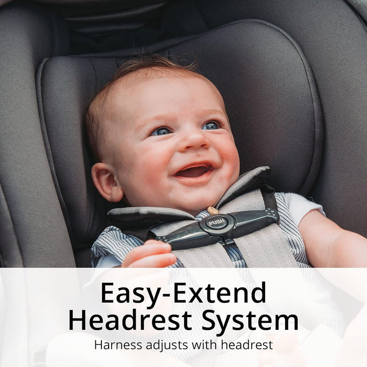 Keyfit® 35 Cleartex® Infant Car Seat and Base, Rear-Facing Seat for Infants 4-35 Lbs., Includes Infant Head and Body Support, Compatible with  Strollers, Baby Travel Gear | Cove/Grey