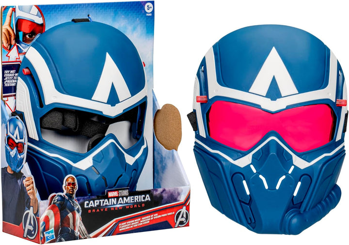 Studios Captain America Brave New World Flight Vision Mask, Roleplay Toy, Super Hero Toys for Kids 5 and Up