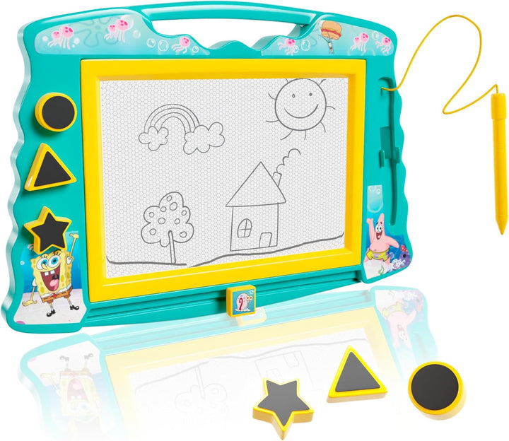 PAW Patrol Magnetic Drawing Board with Stylus and 3 Stamps, for Girls or Boys (Pink)…