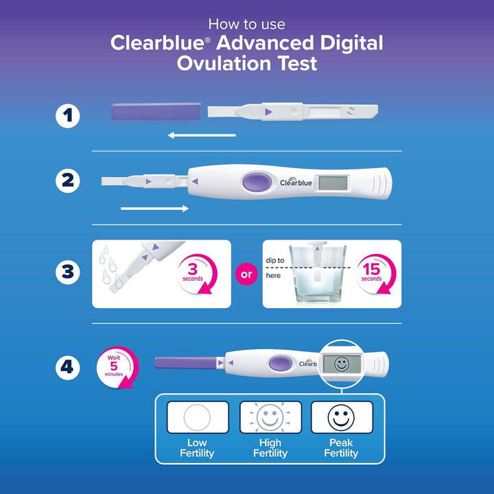 Advanced Digital Ovulation Test Kit, 16 Ct