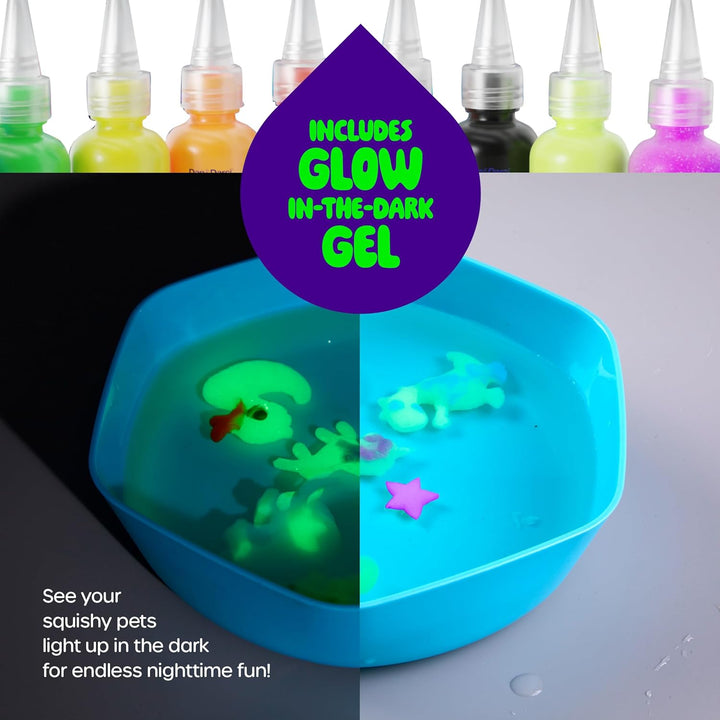 Aqua Fairy Water Gel Kit for Kids - Craft for Kids - Magic Elf Toy Kits - Waters Pets - DIY Squishy Maker - Make Your Own Squishies Toys Crafts for Boys & Girls Ages 6-12