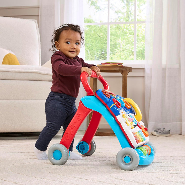 Sit-To-Stand Learning Walker (Frustration Free Packaging), Blue