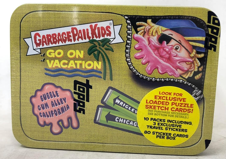 2023 Garbage Pail Kids Go on Vacation Tin - 1 Tin at Random