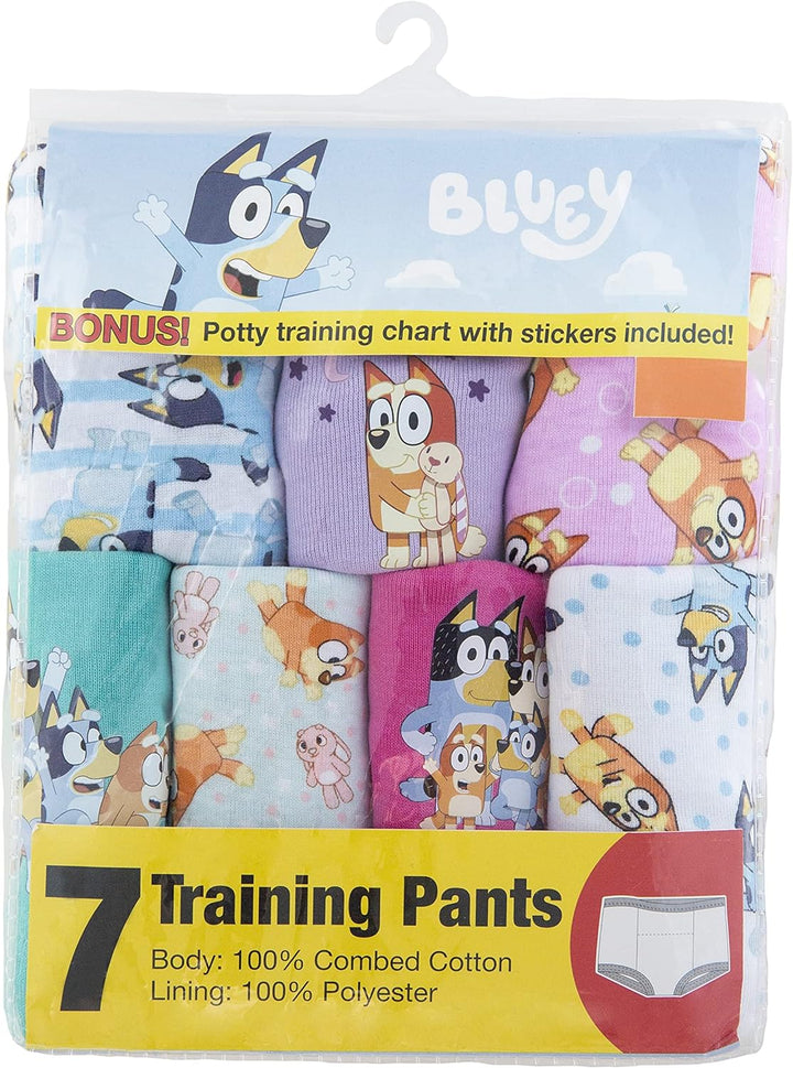 Unisex Baby Amazon Exclusive 7-Pack Potty Training Pants with Stickers and Success Chart, Sizes 18 M, 2T, 3T & 4T