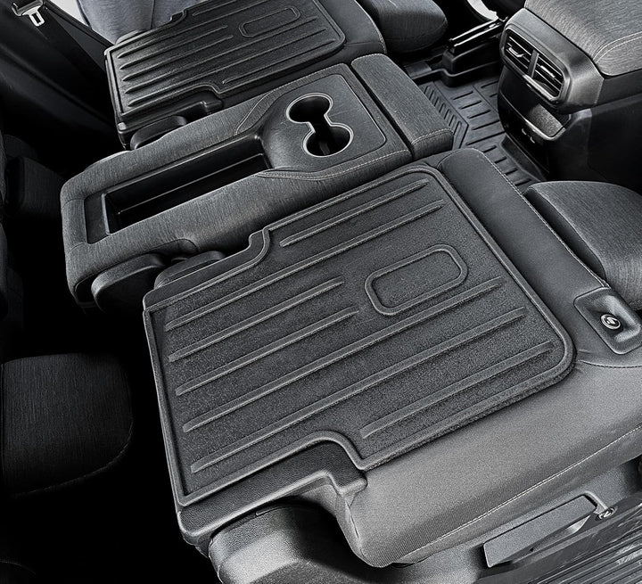 Backrest Mats for Honda Pilot 2025 2024 2023, All Weather TPE 2Nd Row Seat Back Protector Kick Mat for Honda Pilot Accessories