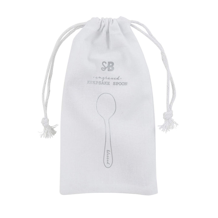 Engraved Stainless Steel Keepsake Spoon, Blessed