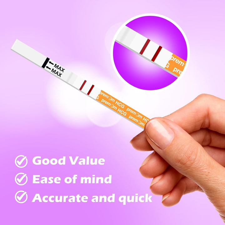 Pregnancy Test Strips- 30 Pack Early Detection Pregnancy Test Kit Powered by  Ovulation Predictor Ios and Android APP