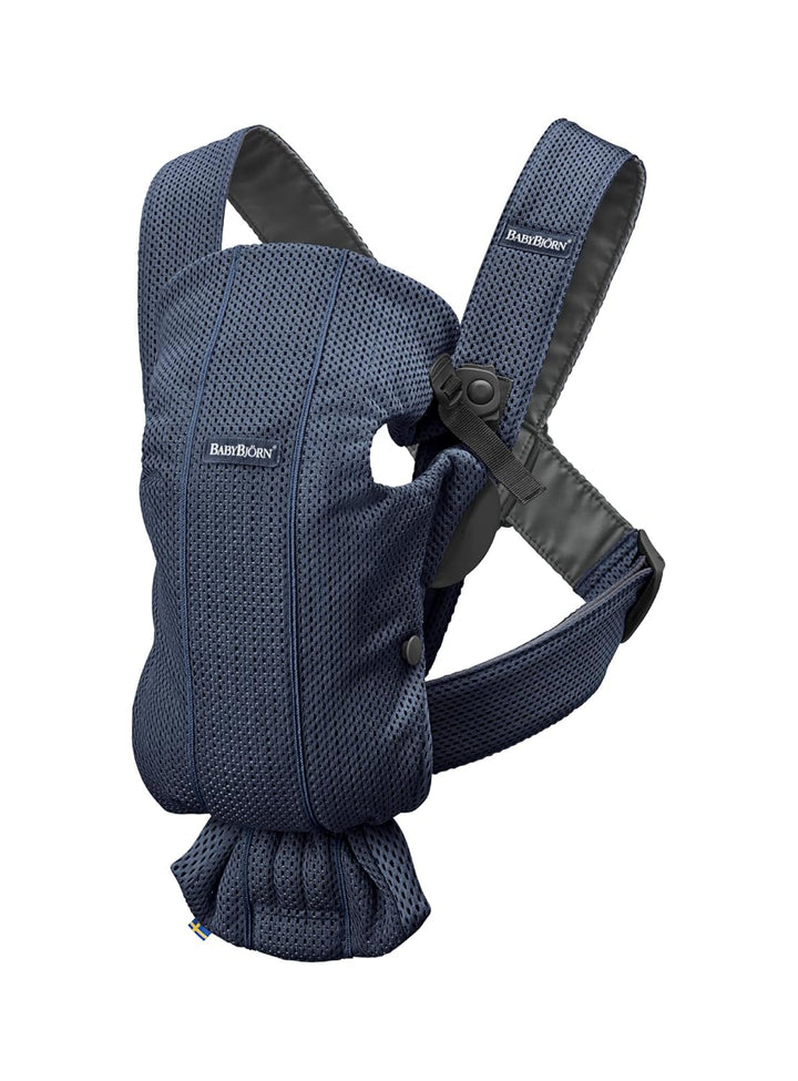 Baby Carrier Mini, 3D Jersey, Light Beige | Newborn Carrier (7-25 Lbs), Ergonomic, Easy-To-Use