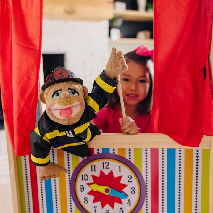 Rescue Puppet Set - Police Officer and Firefighter