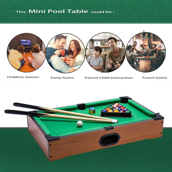 Mini Pool Table for Kids Small Billiards Game Table Top Pool Table Toy for Cat Gift for Kids Cat Pool Table Toy