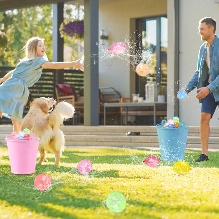 2000 Pack Water Balloons with Refill Kits, Latex Water Bomb Balloons Fight Games - Summer Fun for Kids & Adults
