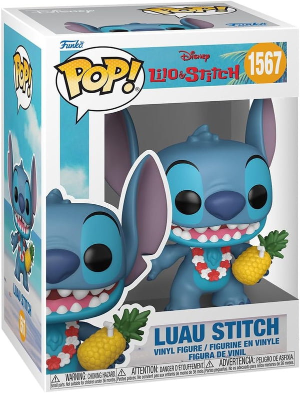 Pop Disney: Lilo and Stitch - Luau Stitch - Collectable Vinyl Figure - Gift Idea - Official Merchandise - Toys for Kids & Adults - Cartoon/Animation Fans - Model Figure for Collectors