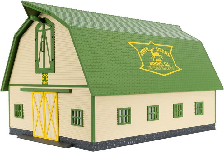 John Deere Plug Expand Play Barn with Movable Hay Crane