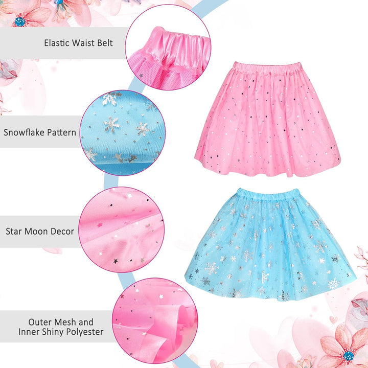 Princess Dress up Clothes and Jewelry Boutique, Toys for Little Girls, Princess Costumes Gifts with Shoes, Dresses, Tiara, Necklaces, Gift Set for Toddler Girls Age 3 4 5 6 7 Years Old