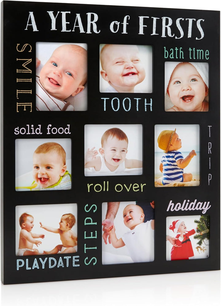 All about Baby Milestone Photo Sharing Monthly Chalkboard, Baby Photo Prop, Black