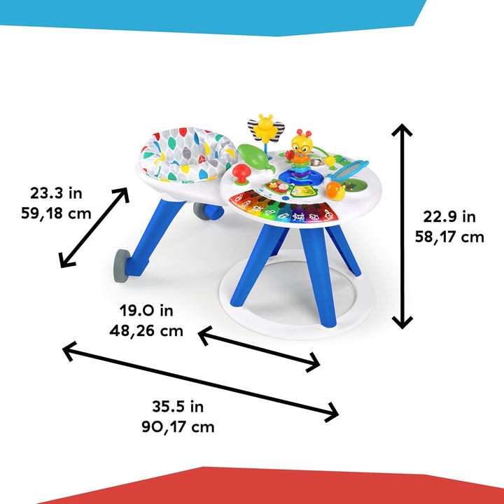 around We Grow 4-In-1 Walker, Discovery Activity Center and Table, Age 6 Months and Up