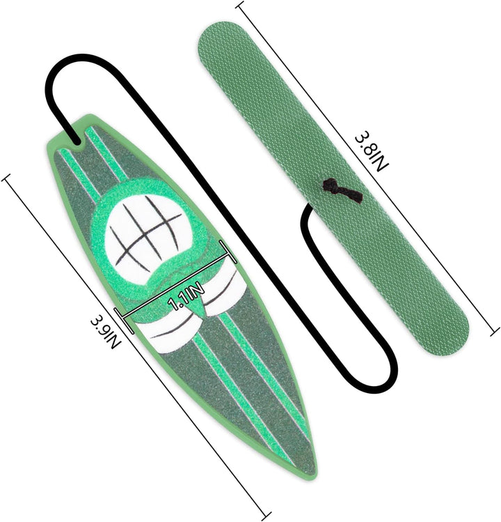 Finger Surfboard for Car Ride, 6PCS Mini Surfboard for Kids-Wind Surfboard Fingerboard for Car Window (6 Colors with Receive Bag)