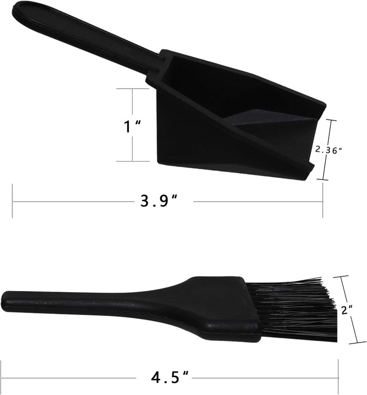 Shuffleboard Sand - Shuffleboard Wax with Mini Dustpan and Mini Brush Set for Shuffleboard Table, 2 Cans