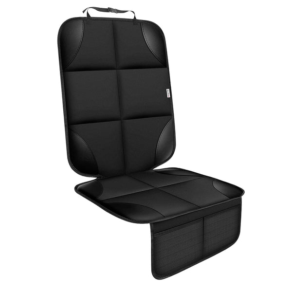 Car Seat Protector for Child Car Seat, Durable 600D Fabric Waterproof Car Seat Cover with Thick Pad Non-Slip Backing (No Imprints)