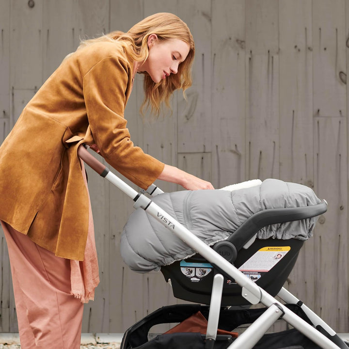 Cozyganoosh for Aria and Mesa Infant Car Seat Carriers/Ultra-Plush, Weather-Proof/Charcoal