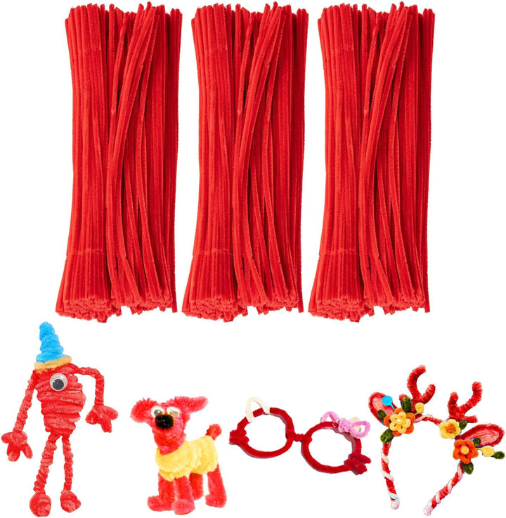 Pipe Cleaners Craft Bulk,Kids Toys & Games Gifts,200Pcs Arts Crafts,Chenille Stems Art Supplies for Projects Creative DIY Room Decor,Christmas Decorations,Juegos Para Niños Fidget Toys for Ages 5-7