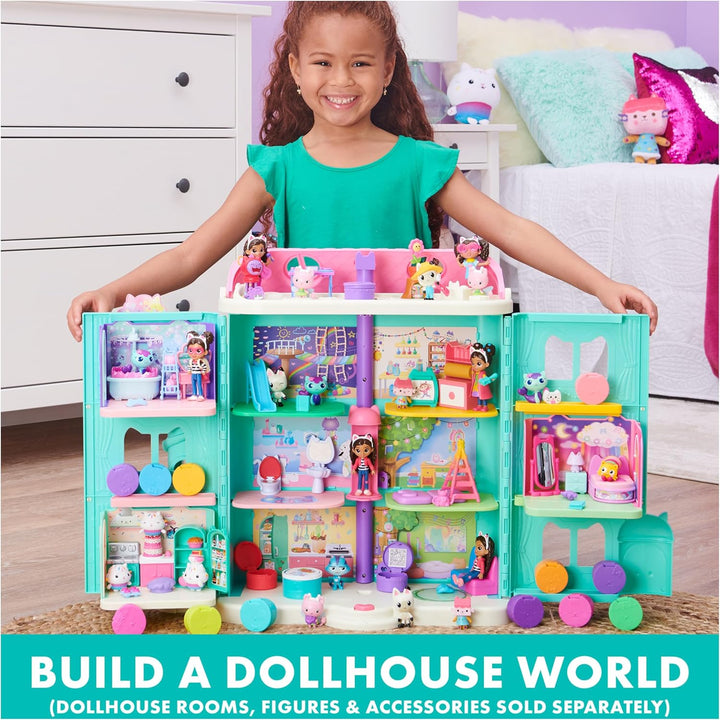 Gabby’S Dollhouse, Sweet Dreams Bedroom with Pillow Cat Figure and 3 Accessories, 3 Furniture and 2 Deliveries, Kids Toys for Ages 3 and Up